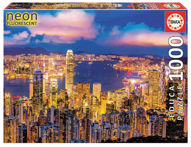 Educa - Hong Kong Skyline - 1000 Teile Neon Puzzle - Nur CHF 18.85! Jetzt kaufen auf fluxed.ch