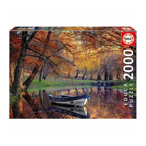 Educa - Boot auf dem See - 2000 Teile Puzzle - Nur CHF 34.90! Jetzt kaufen auf fluxed.ch