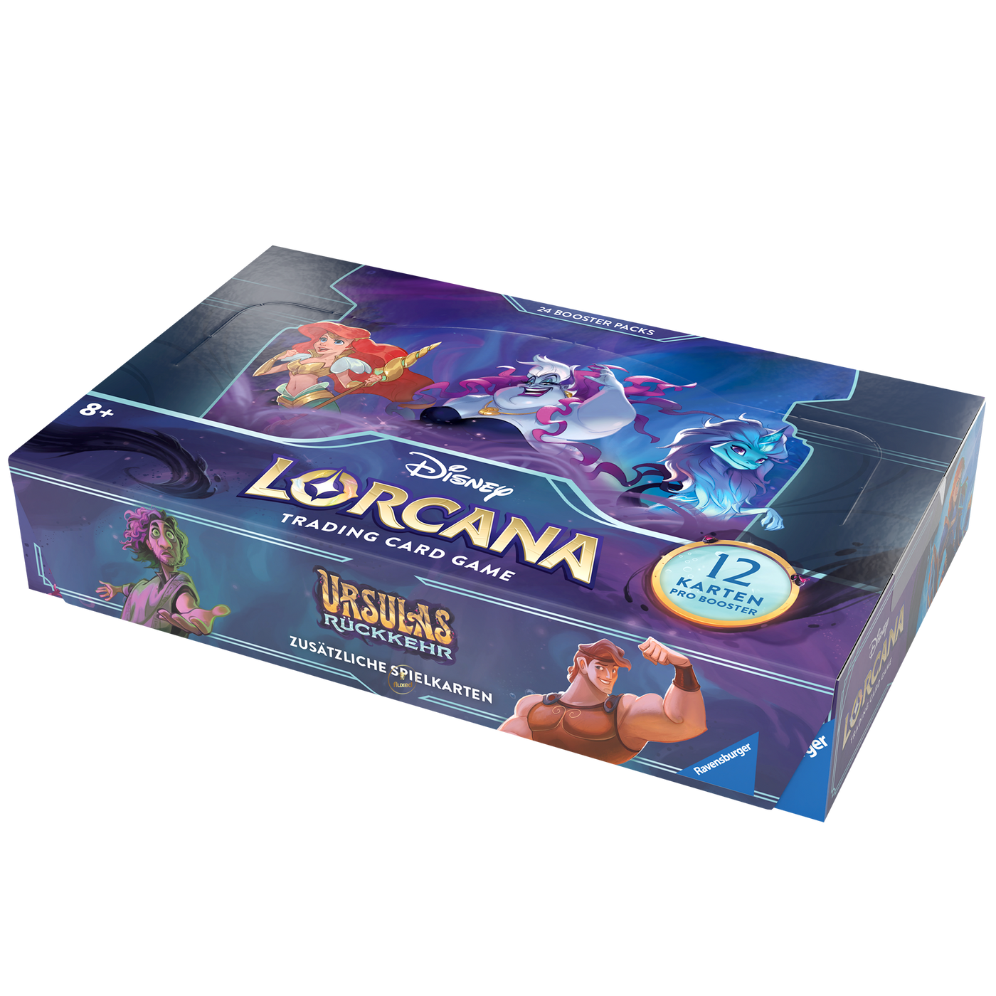 Disney Lorcana: Ursulas Rückkehr - Display mit 24 Booster Packs - Nur CHF 134.90! Jetzt kaufen auf fluxed.ch