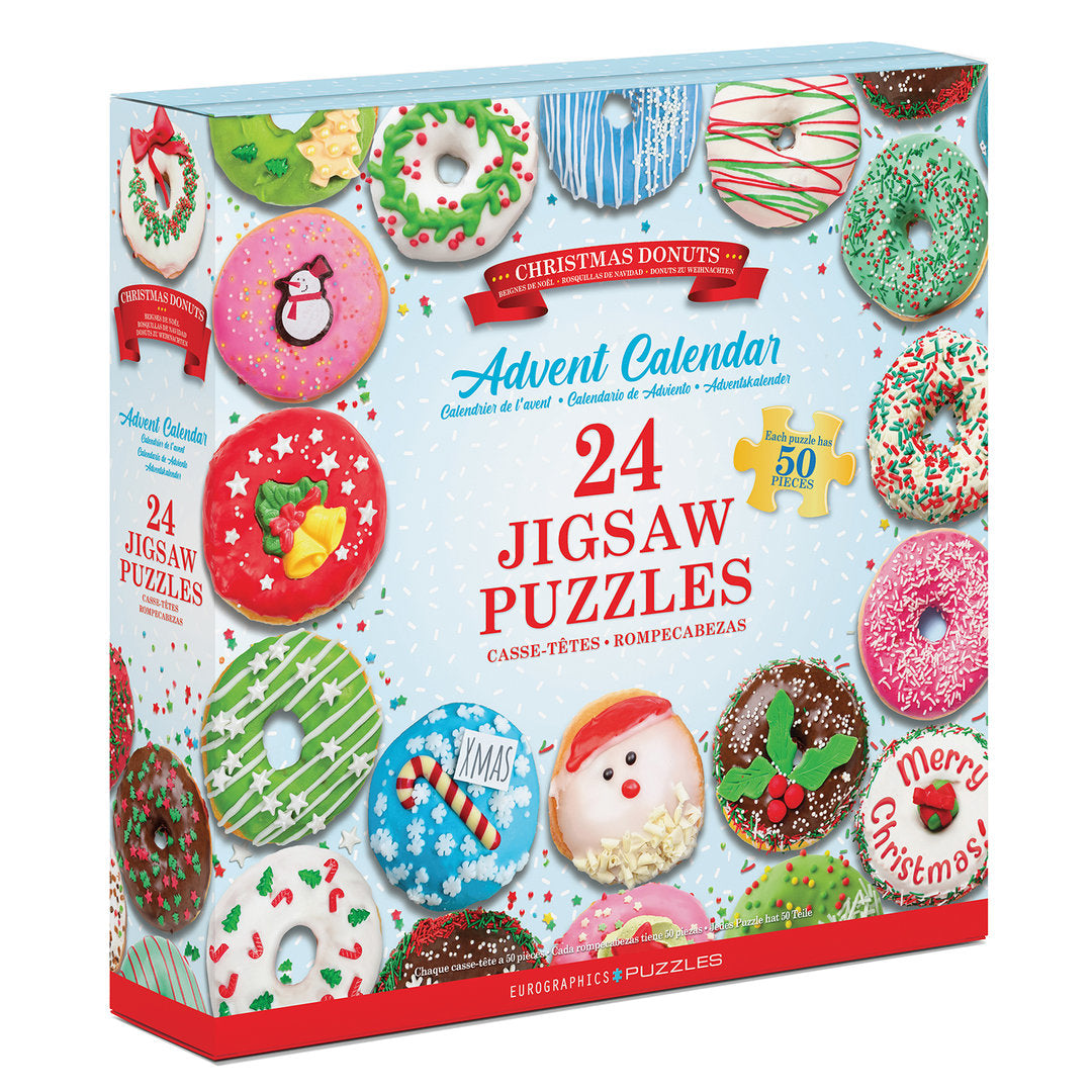 Eurographics - Adventskalender Donuts zu Weihnachten - 24x50 Teil - Nur CHF 37.90! Jetzt kaufen auf fluxed.ch