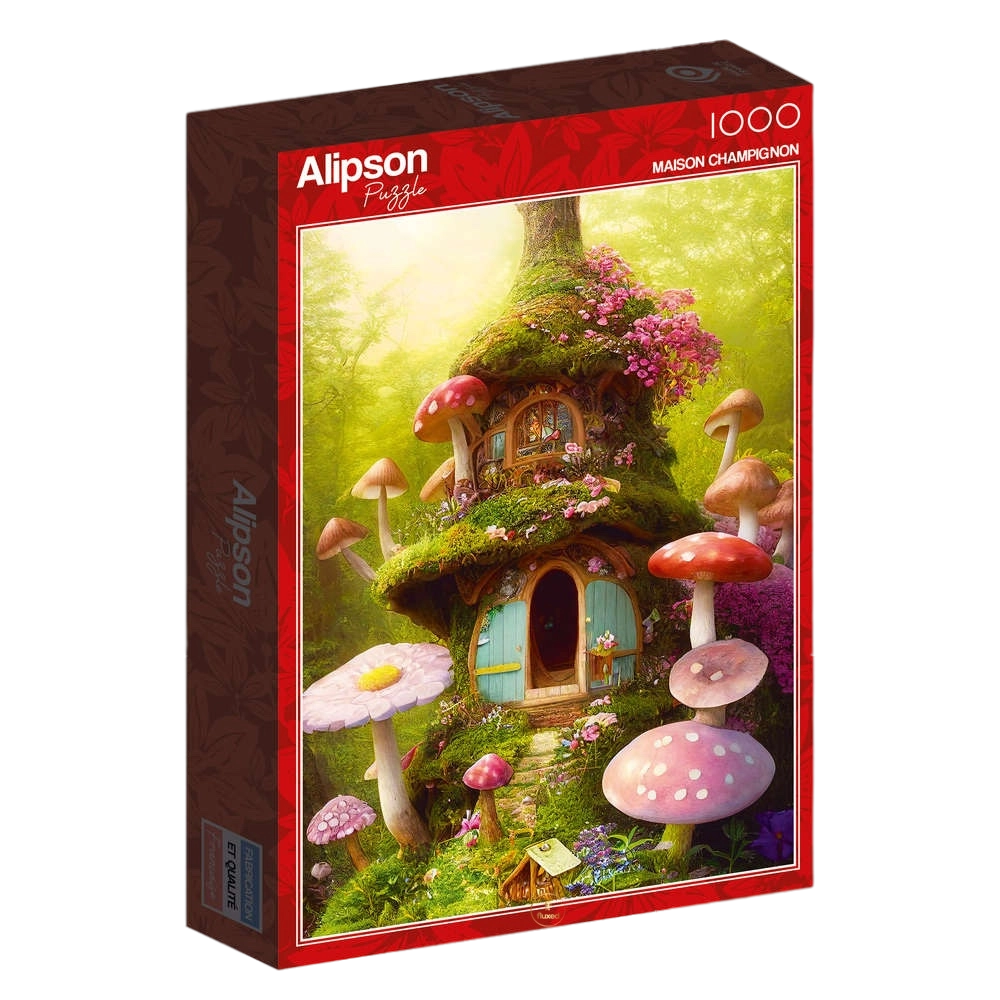 Alipson | Maison Champignon - 1000 Teile Puzzle - Nur CHF 16.90! Jetzt kaufen auf fluxed.ch