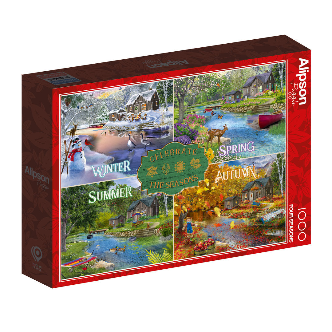 Alipson - Four Seasons - 1000 Teile Puzzle - Nur CHF 16.90! Jetzt kaufen auf fluxed.ch