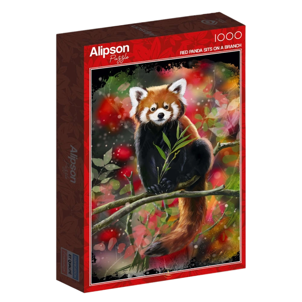 Alipson | Red Panda sits on a Branch - 1000 Teile Puzzle - Nur CHF 16.90! Jetzt kaufen auf fluxed.ch