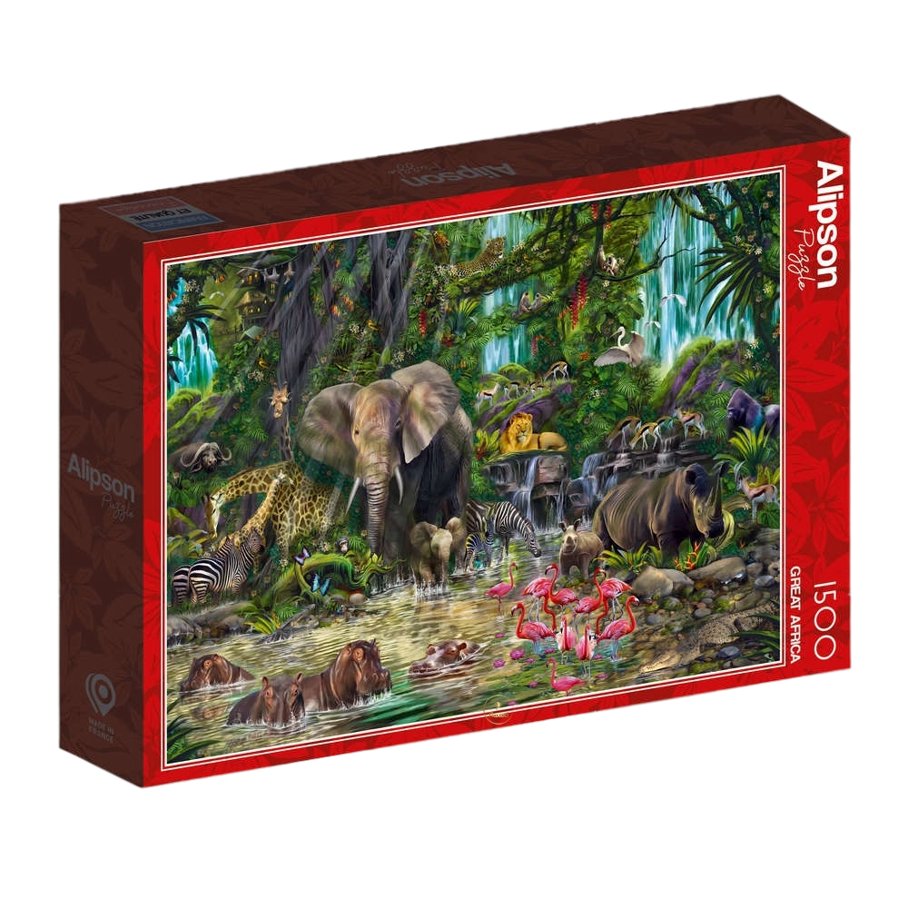 Alipson | Great Africa - 1500 Teile Puzzle - Nur CHF 19.90! Jetzt kaufen auf fluxed.ch