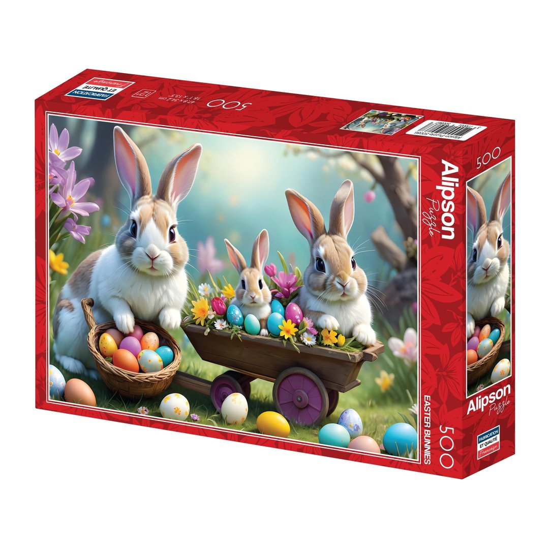 Alipson - Easter Bunnies - 500 Teile Puzzle - Nur CHF 13.90! Jetzt kaufen auf fluxed.ch