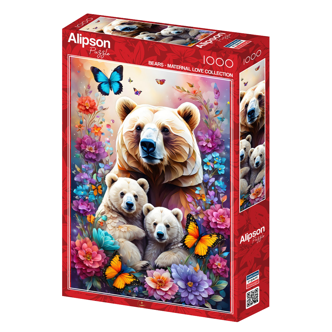 Alipson | Bears - Maternal Love Collection - 1000 Teile Puzzle - Nur CHF 16.90! Jetzt kaufen auf fluxed.ch