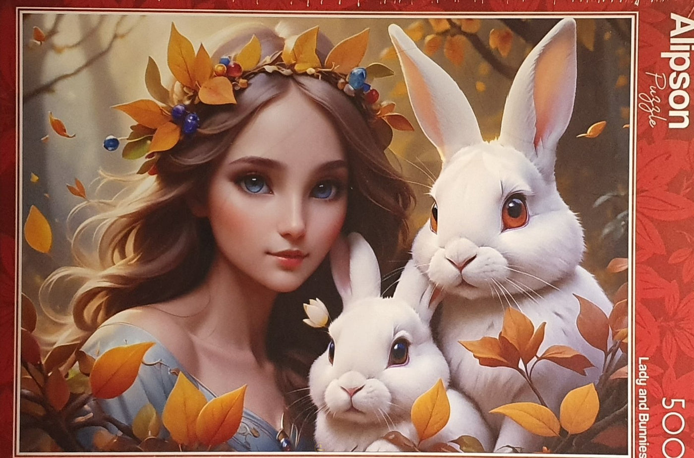 Alipson - Lady and Bunnies - 500 Teile Puzzle - Nur CHF 13.90! Jetzt kaufen auf fluxed.ch