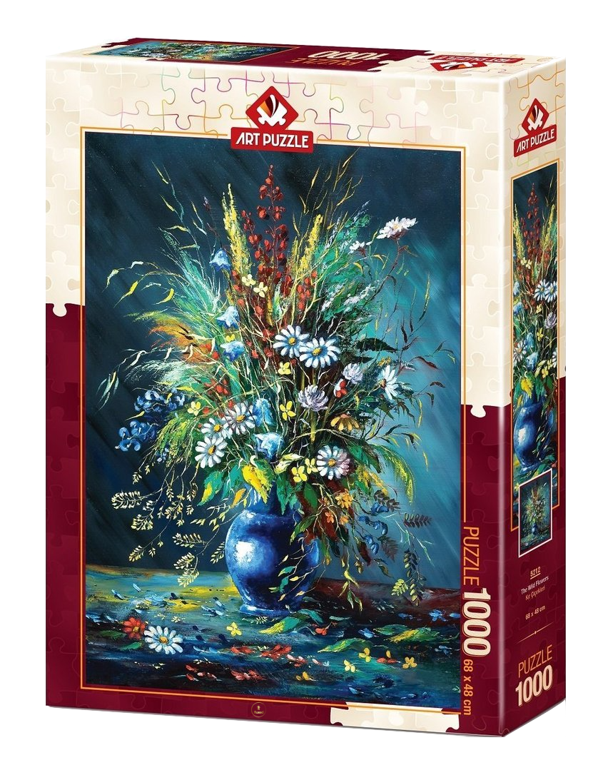 Art Puzzle | The Wild Flowers - 1000 Teile Puzzle - Nur CHF 17.90! Jetzt kaufen auf fluxed.ch