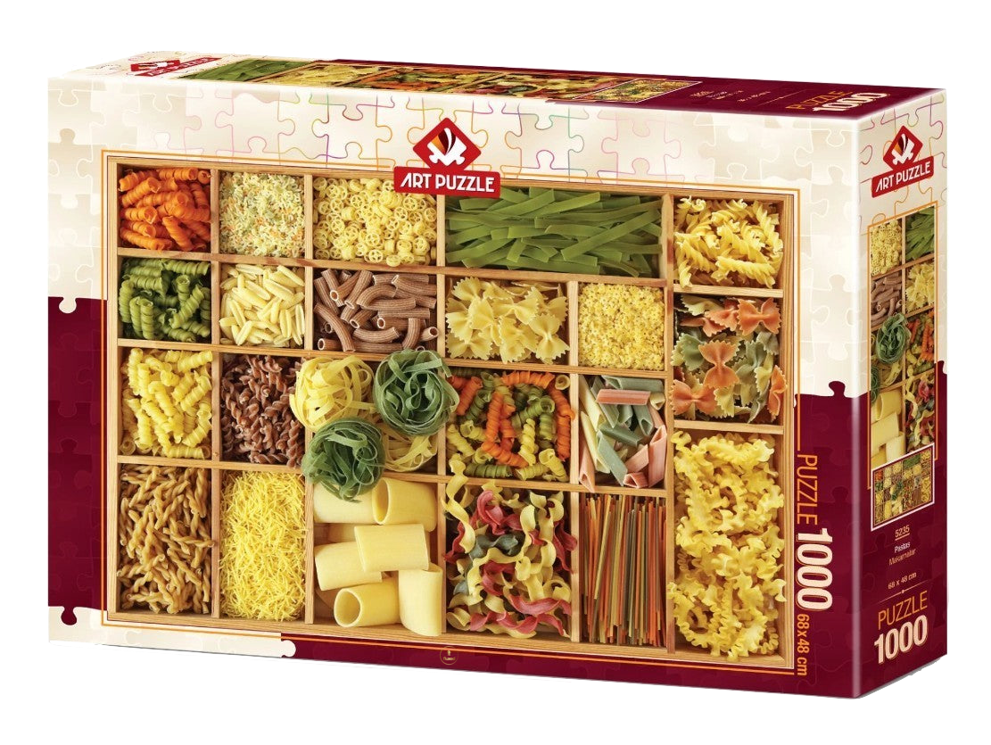 Art Puzzle | Pastas - 1000 Teile Puzzle - Nur CHF 17.90! Jetzt kaufen auf fluxed.ch