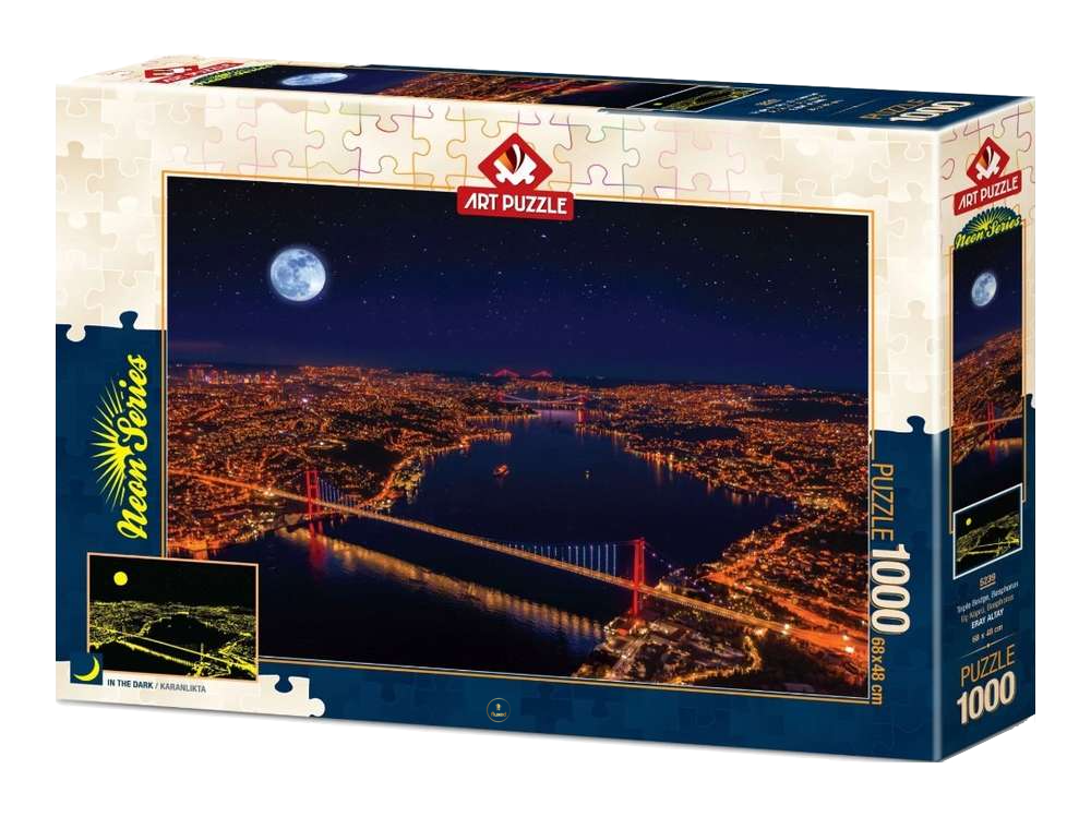 Art Puzzle | Triple Bridge, Bosphorus - 1000 Teile Neon Puzzle - Nur CHF 19.90! Jetzt kaufen auf fluxed.ch