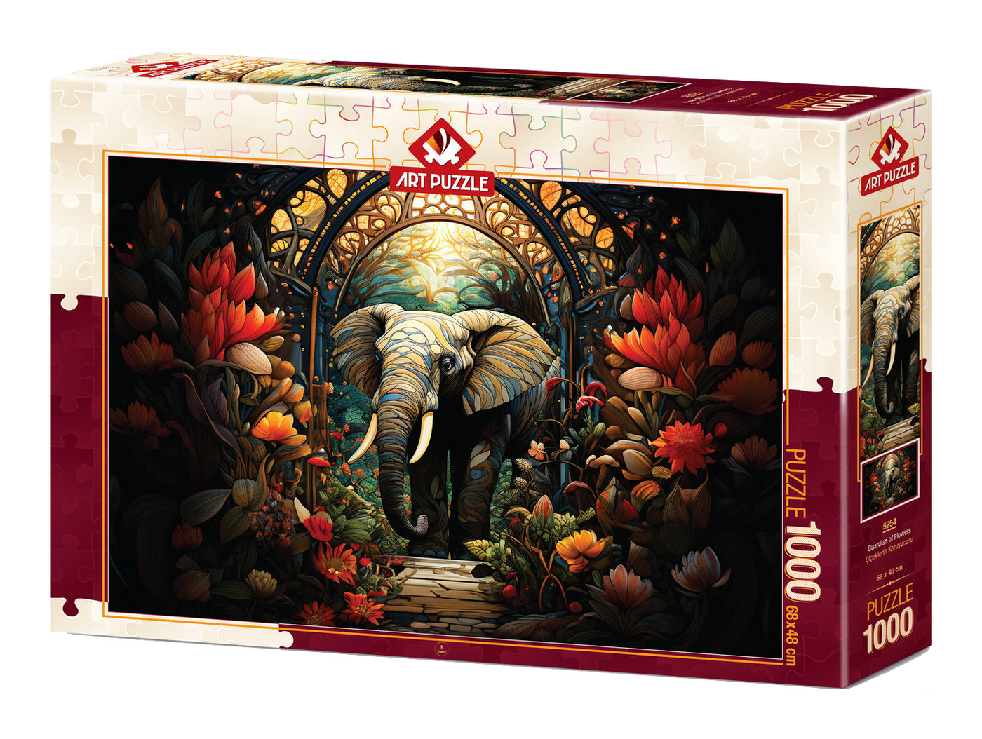 Art Puzzle | Guardian of Flowers - 1000 Teile Puzzle - Nur CHF 17.90! Jetzt kaufen auf fluxed.ch