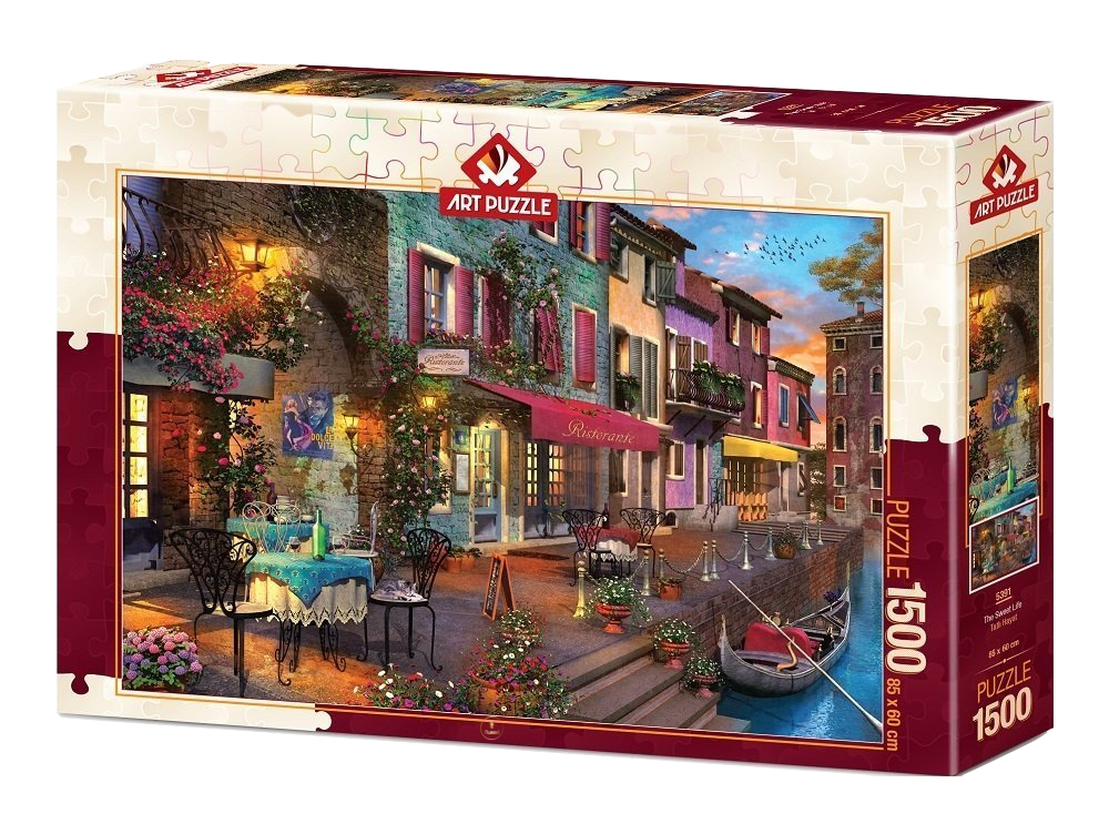 Art Puzzle | The sweet Life - 1500 Teile Puzzle - Nur CHF 22.90! Jetzt kaufen auf fluxed.ch