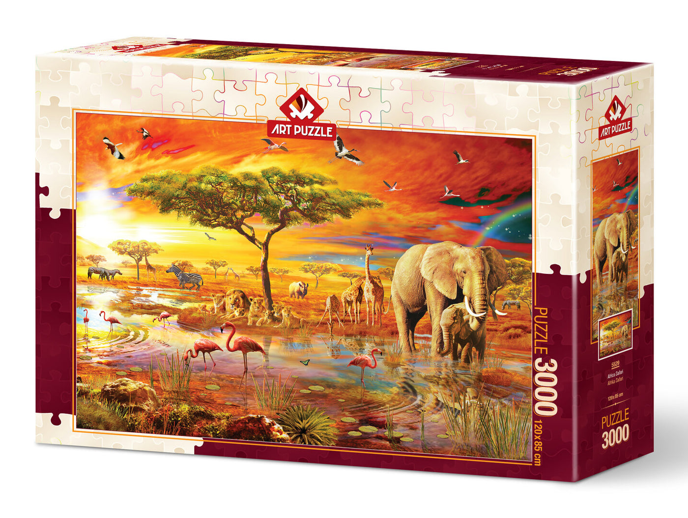 Art Puzzle - Africa Safari - 3000 Teile Puzzle - Nur CHF 31.90! Jetzt kaufen auf fluxed.ch