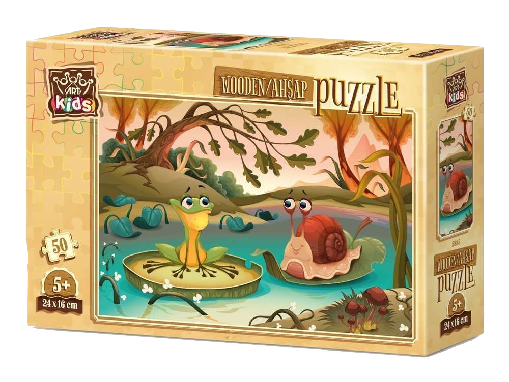 Art Puzzle Kids | Lake Buddies - 50 Holzteile Puzzle - Nur CHF 14.90! Jetzt kaufen auf fluxed.ch