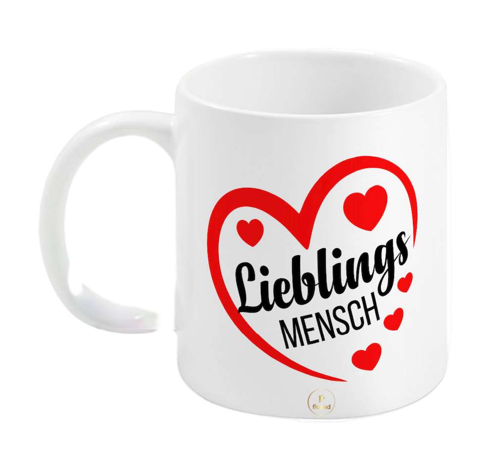 Tasse mit Aufschrift | "Lieblingsmensch" - Nur CHF 13! Jetzt kaufen auf fluxed.ch