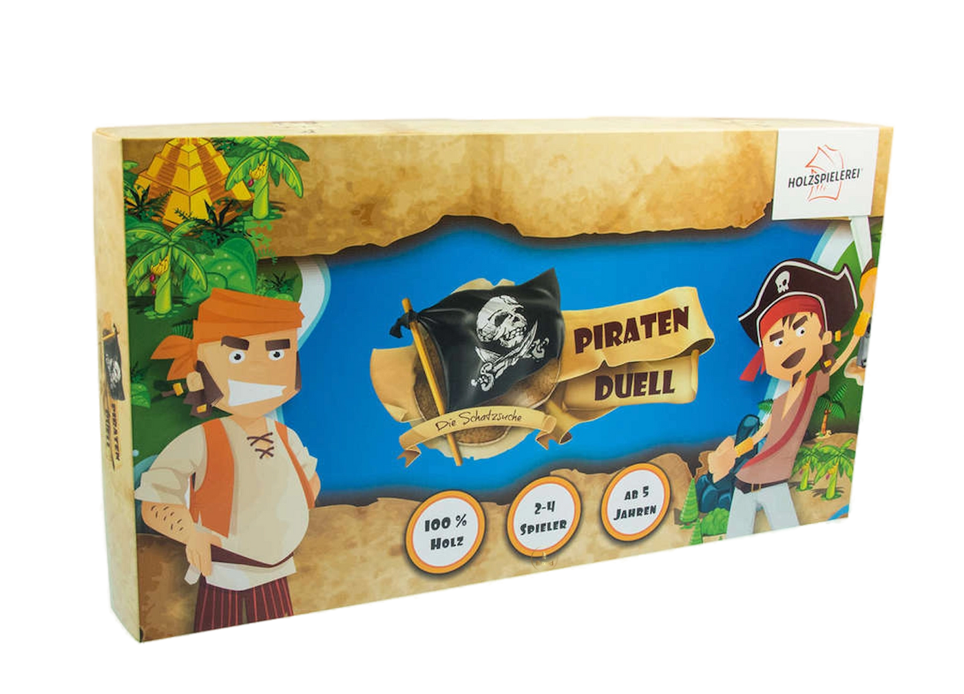 Holzspielerei - Piraten Duell - Brettspiel - 2-4 Spieler ab 5 J. - Nur CHF 29.90! Jetzt kaufen auf fluxed.ch