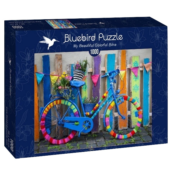 Bluebird - My Beautiful Colorful Bike - 1000 Teile Puzzle - Nur CHF 17.90! Jetzt kaufen auf fluxed.ch