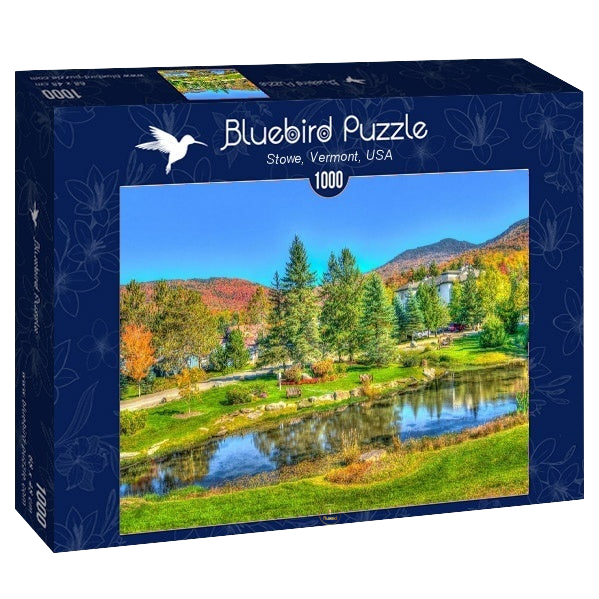 Bluebird - Stowe, Vermont, USA - 1000 Teile Puzzle - Nur CHF 17.90! Jetzt kaufen auf fluxed.ch