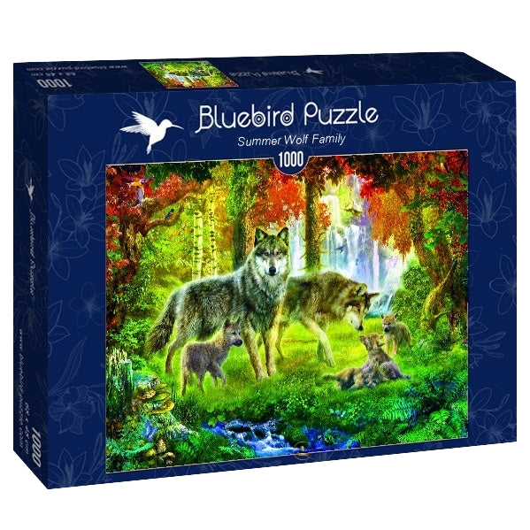 Bluebird - Summer Wolf Family - 1000 Teile Puzzle - Nur CHF 17.90! Jetzt kaufen auf fluxed.ch