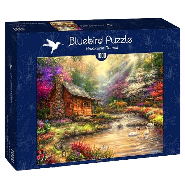 Bluebird | Brookside Retreat - 1000 Teile Puzzle - Nur CHF 12.55! Jetzt kaufen auf fluxed.ch