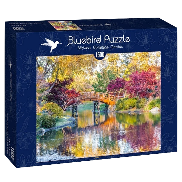 Bluebird | Midwest Botanical Garden - 1500 Teile Puzzle - Nur CHF 19.90! Jetzt kaufen auf fluxed.ch