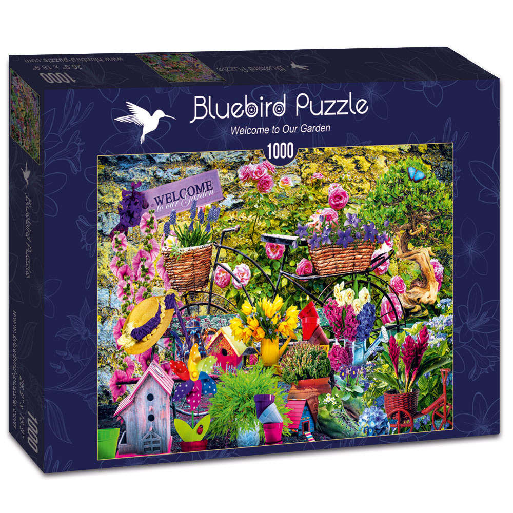 Bluebird - Welcome to our Garden - 1000 Teile Puzzle - Nur CHF 12.55! Jetzt kaufen auf fluxed.ch