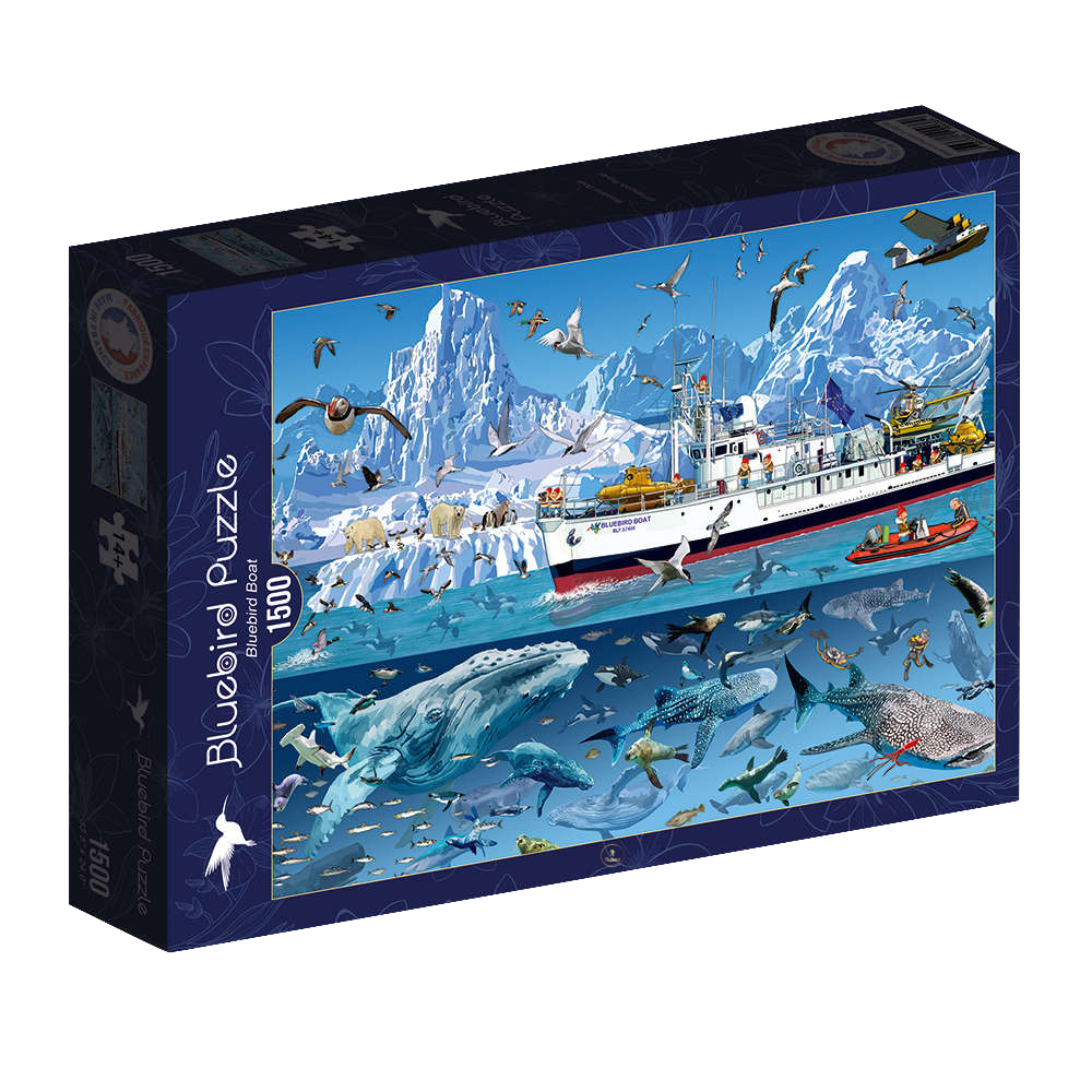 Bluebird | Bluebird Boat - 1500 Teile Puzzle - Nur CHF 19.90! Jetzt kaufen auf fluxed.ch