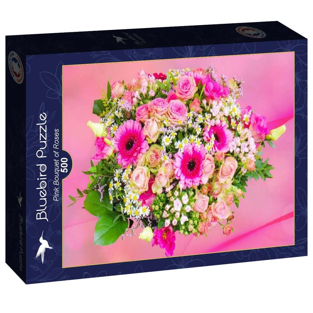 Bluebird | Pink Bouquet of Roses - 500 Teile Puzzle - Nur CHF 14.90! Jetzt kaufen auf fluxed.ch