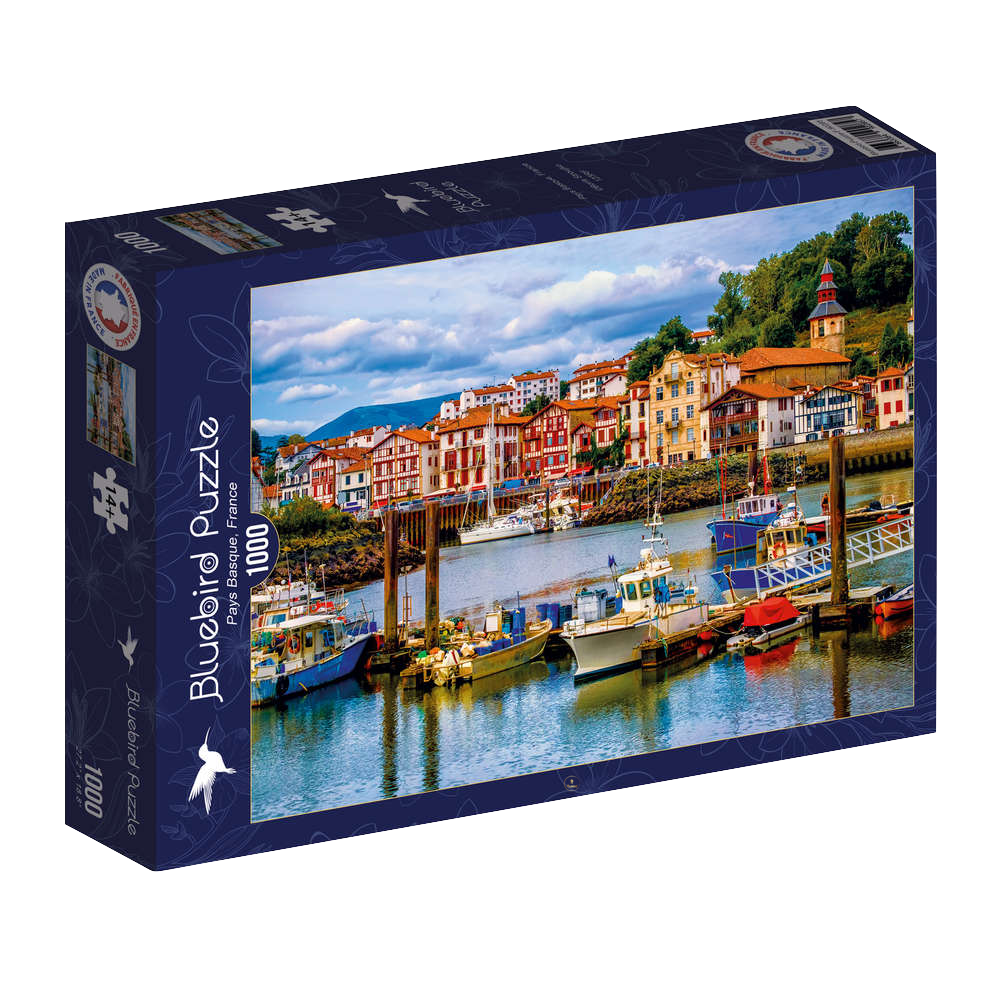 Bluebird - Pays Basque, France - 1000 Teile Puzzle - Nur CHF 17.90! Jetzt kaufen auf fluxed.ch