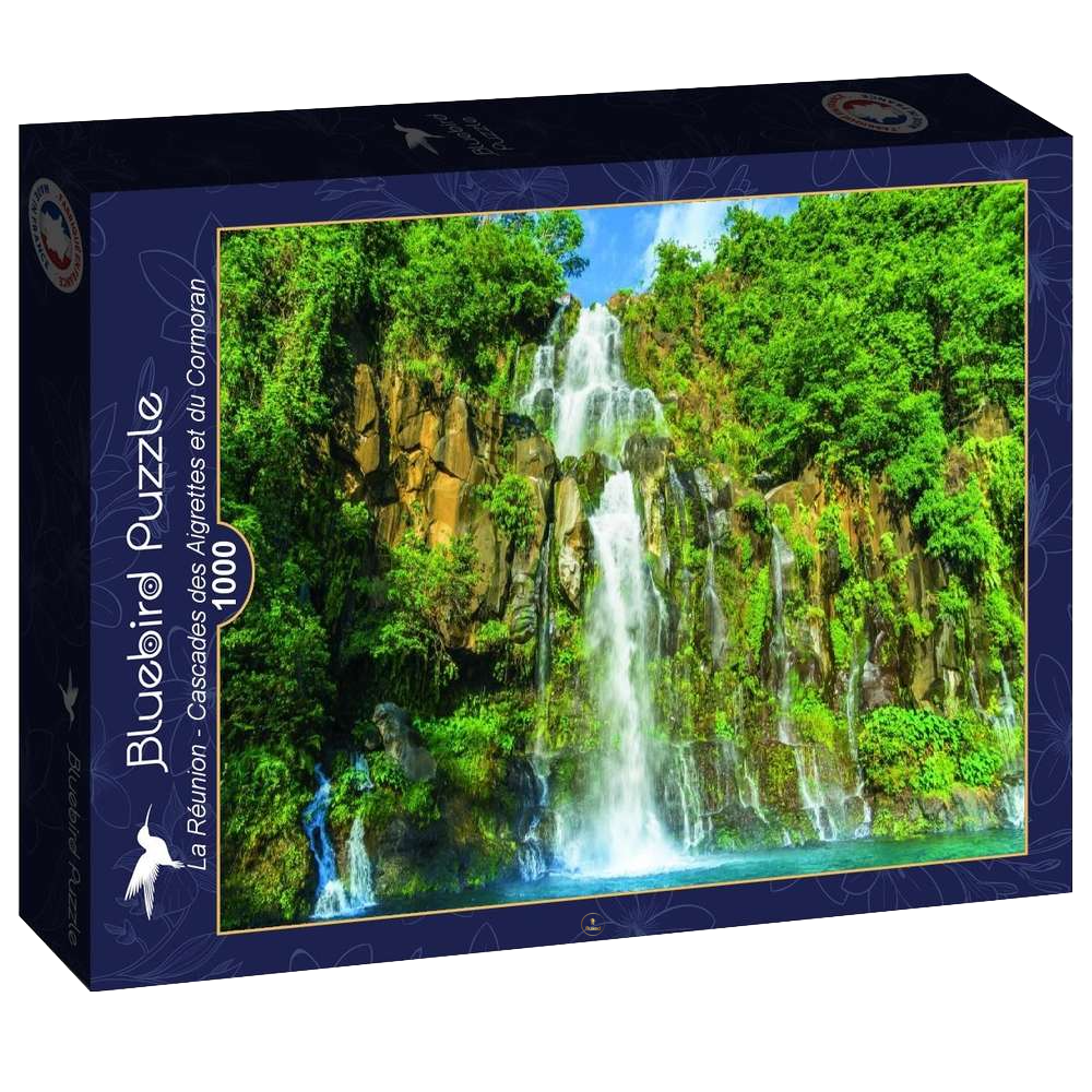 Bluebird | Cascades des Aigrettes et du Cormoran - 1000 Teile Puzzle - Nur CHF 17.90! Jetzt kaufen auf fluxed.ch