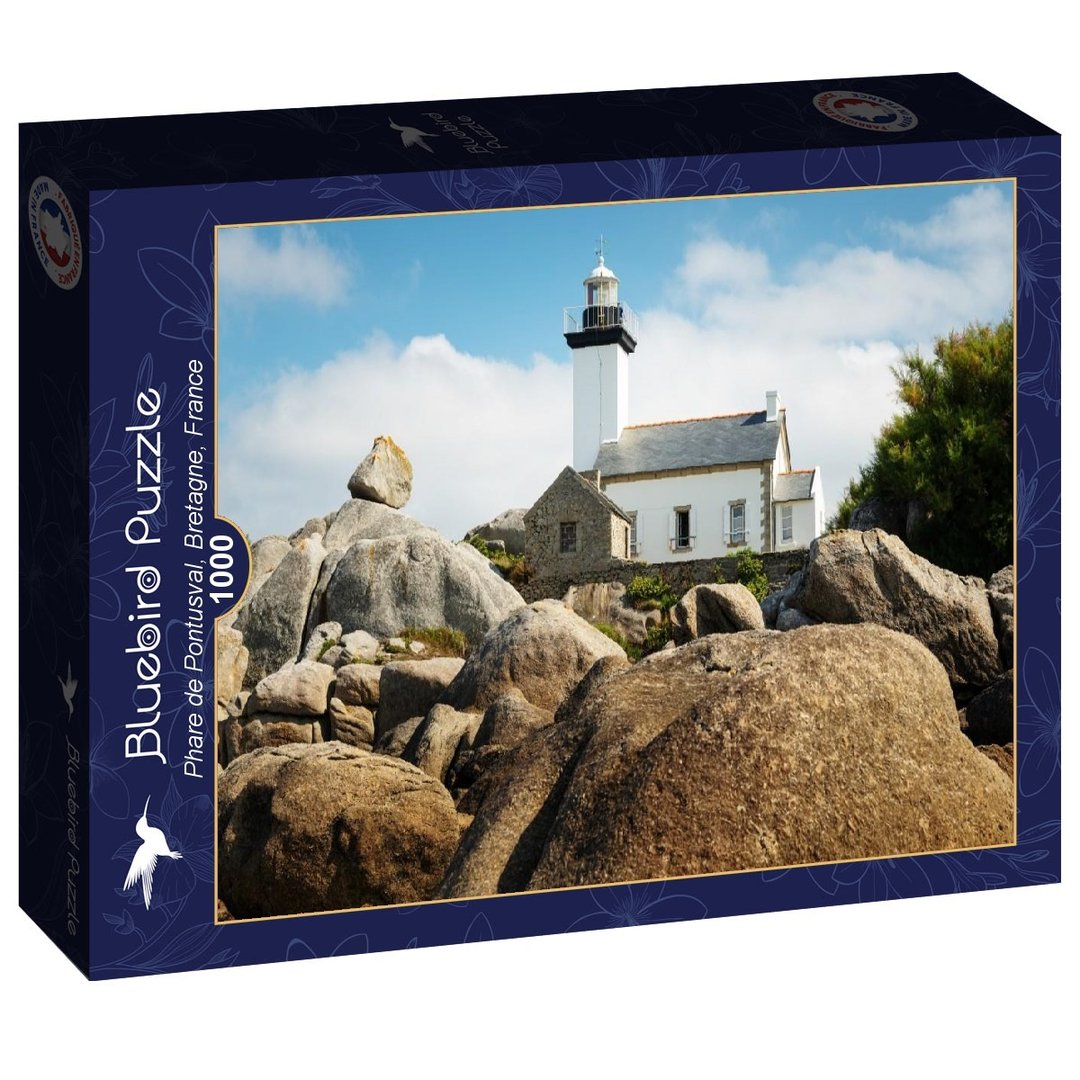 Bluebird - Phare de Pontusval, Bretagne, France - 1000 Teile Puzz - Nur CHF 17.90! Jetzt kaufen auf fluxed.ch