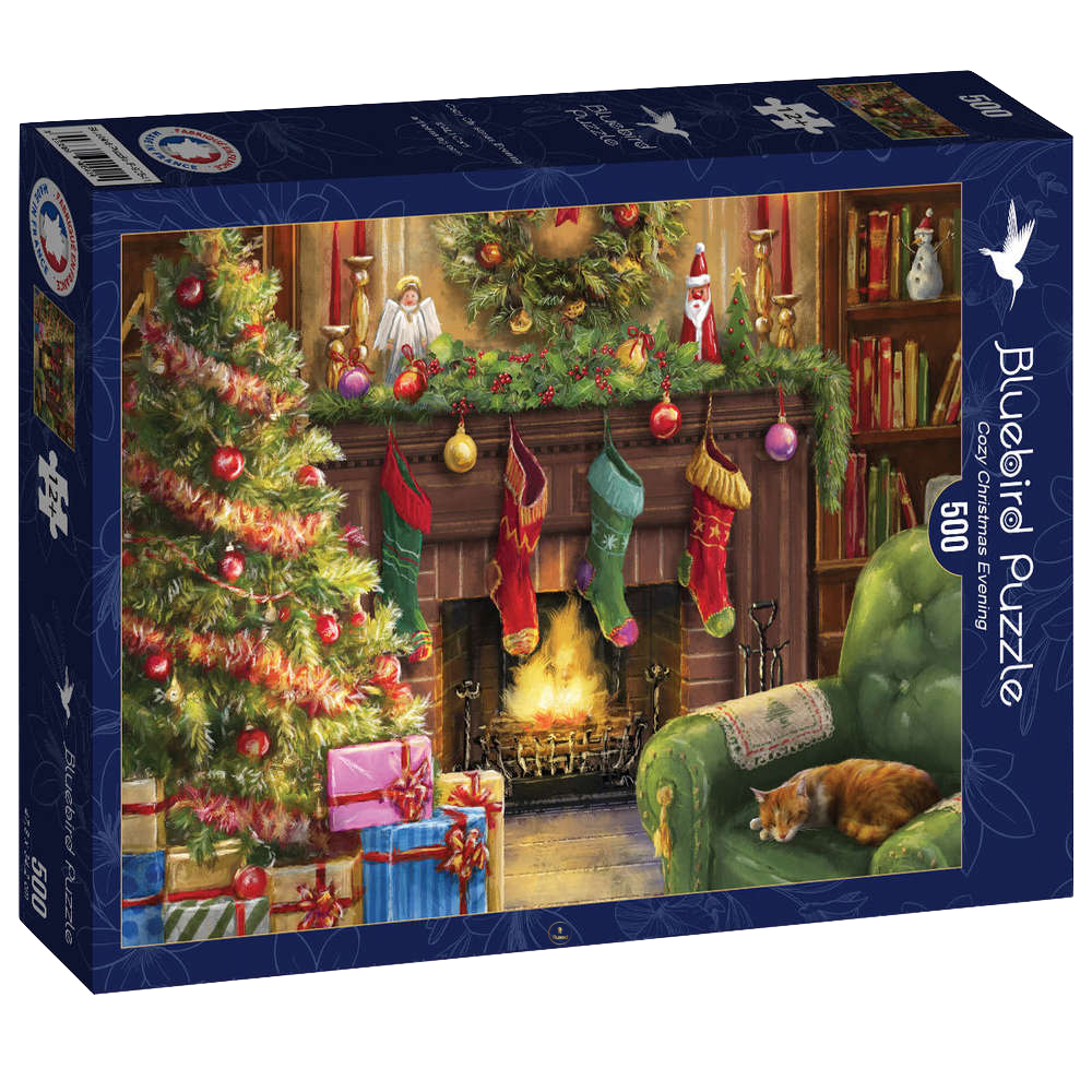 Bluebird | Cozy Christmas Evening - 500 Teile Puzzle - Nur CHF 14.90! Jetzt kaufen auf fluxed.ch