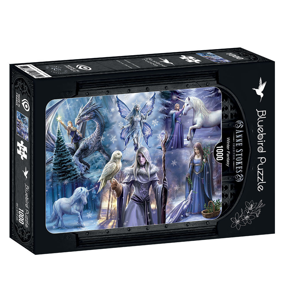 Bluebird - Winter Fantasy - Anne Stokes - 1000 Teile Puzzle - Nur CHF 17.90! Jetzt kaufen auf fluxed.ch