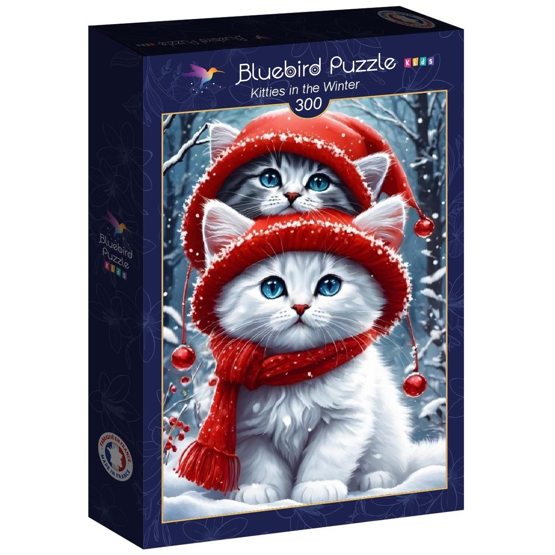 Bluebird Kids - Kitties in the Winter - 300 Teile Puzzle - Nur CHF 13.90! Jetzt kaufen auf fluxed.ch