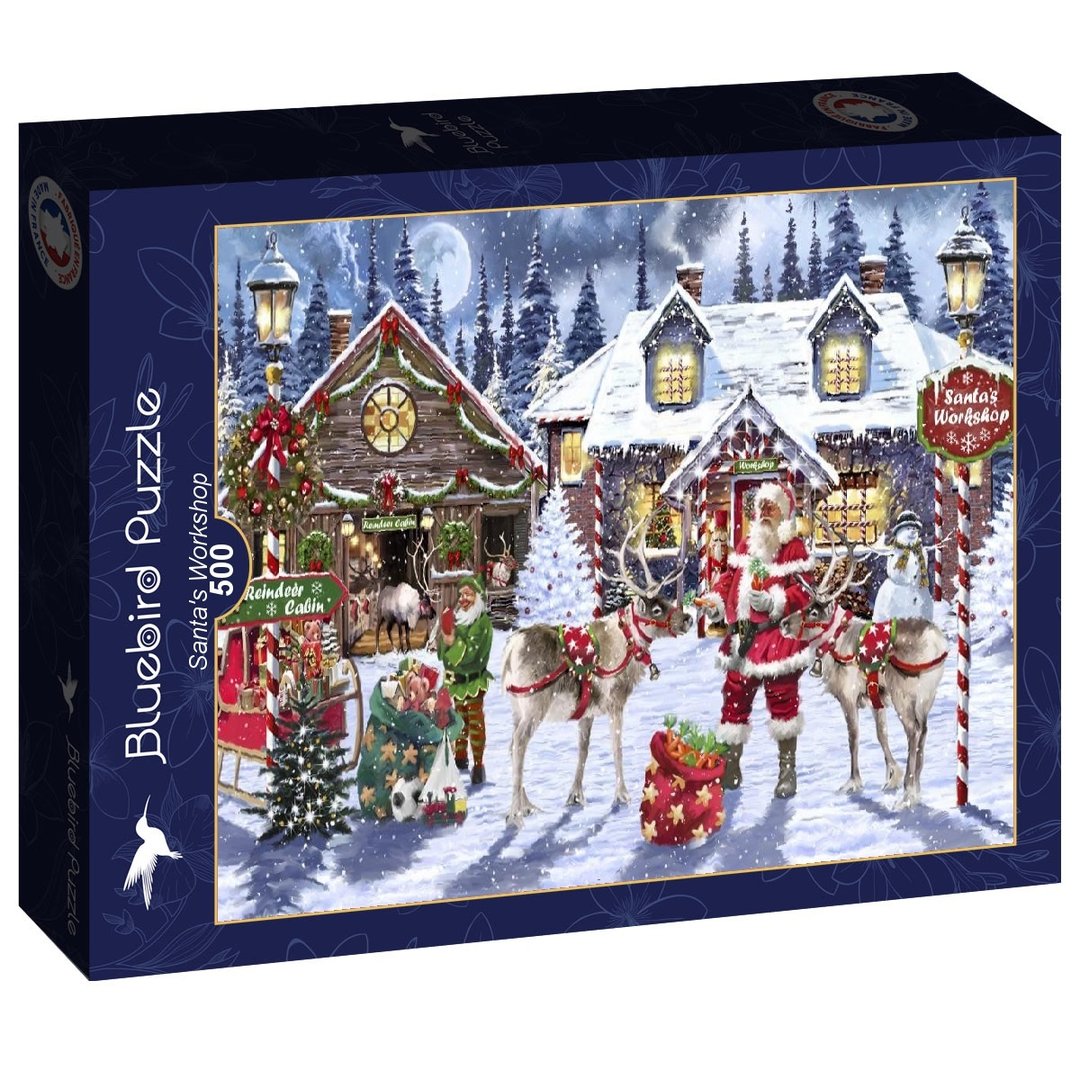 Bluebird - Santa`s Workshop - 500 Teile Puzzle - Nur CHF 14.90! Jetzt kaufen auf fluxed.ch