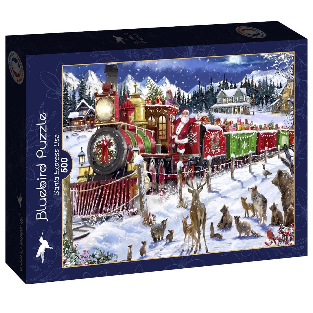 Bluebird - Santa Express USA - 500 Teile Puzzle - Nur CHF 14.90! Jetzt kaufen auf fluxed.ch