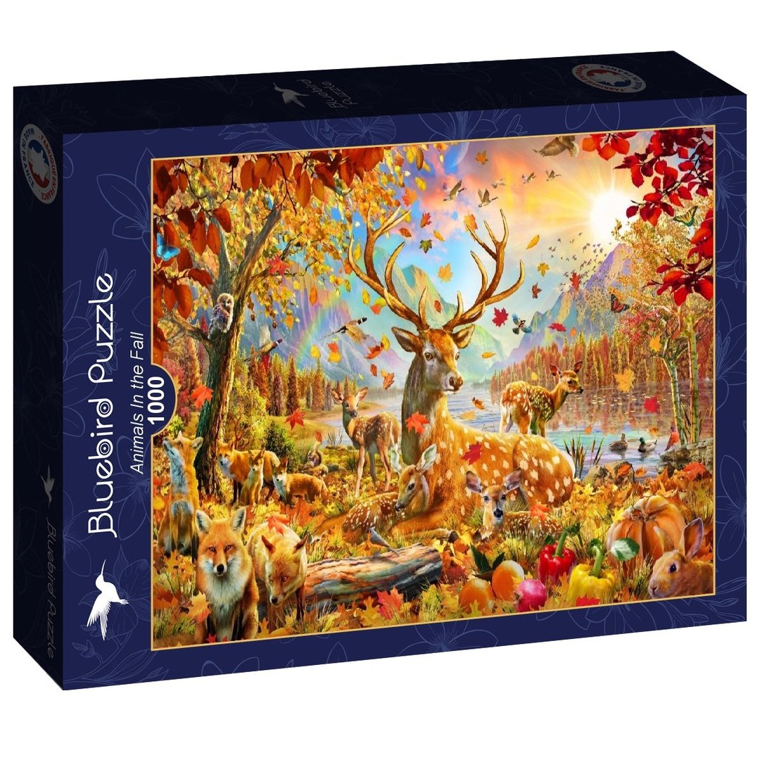 Bluebird | Animals in the Fall - 1000 Teile Puzzle - Nur CHF 17.90! Jetzt kaufen auf fluxed.ch