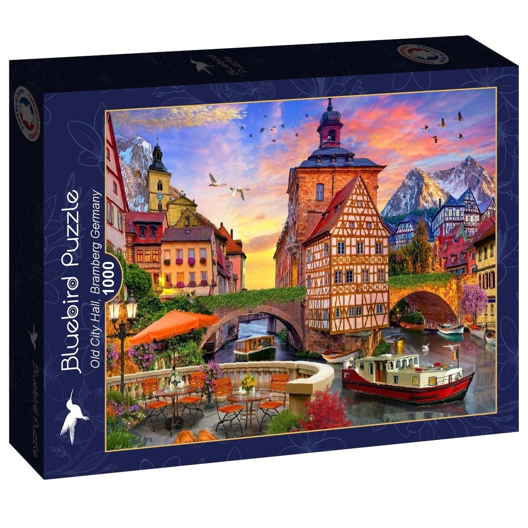 Bluebird - Old City Hall Bramberg Germany - 1000 Teile Puzzle - Nur CHF 17.90! Jetzt kaufen auf fluxed.ch