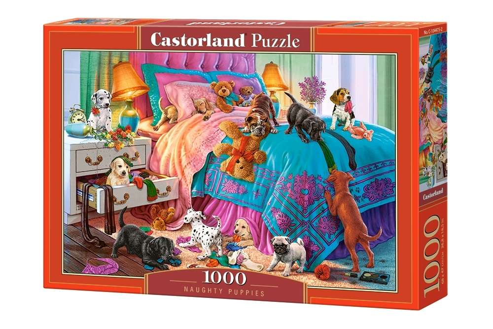 Castorland - Naughty Puppies - 1000 Teile Puzzle - Nur CHF 17.90! Jetzt kaufen auf fluxed.ch