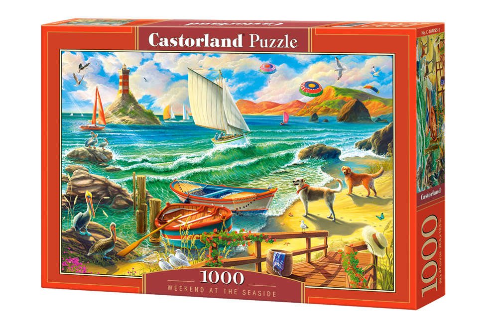 Castorland - Weekend at the Seaside - 1000 Teile Puzzle - Nur CHF 17.90! Jetzt kaufen auf fluxed.ch