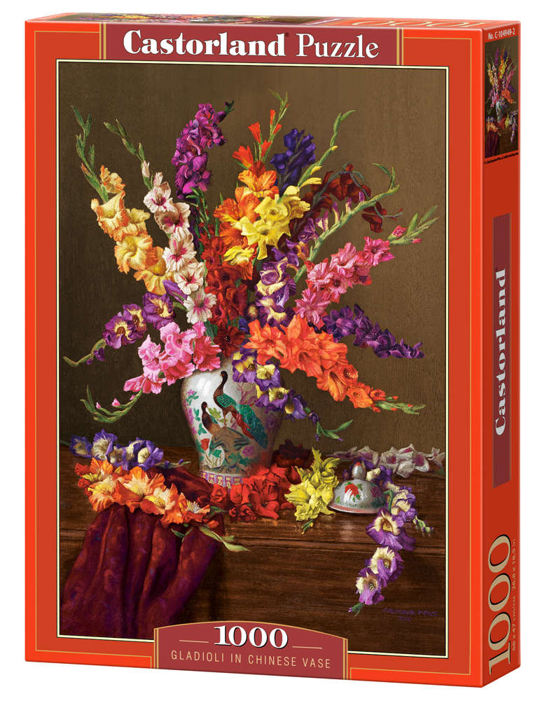 Castorland - Gladioli in Chinese Vase - 1000 Teile Puzzle - Nur CHF 17.90! Jetzt kaufen auf fluxed.ch