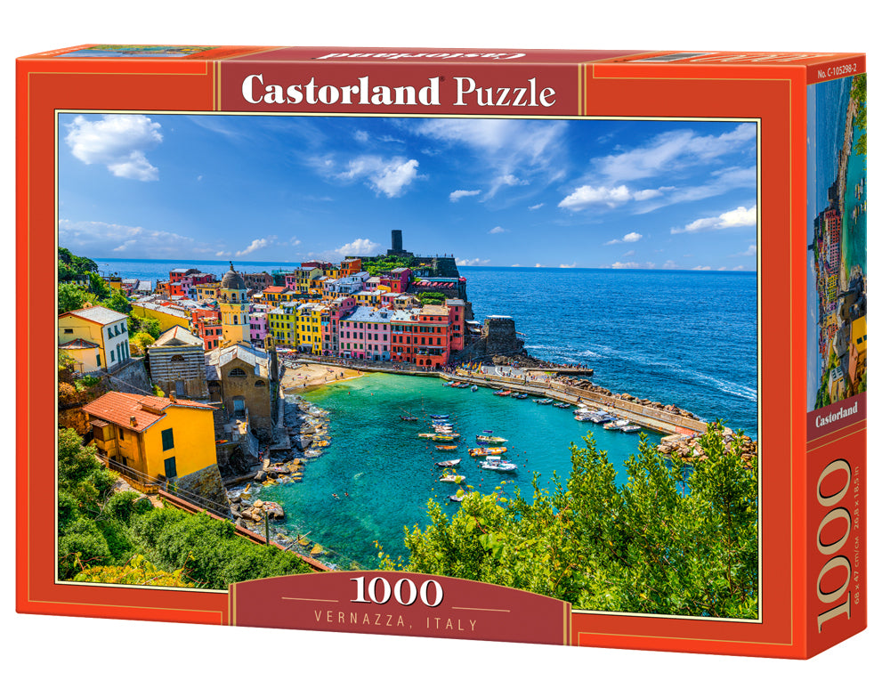 Castorland - Vernazza, Italy - 1000 Teile Puzzle - Nur CHF 17.90! Jetzt kaufen auf fluxed.ch