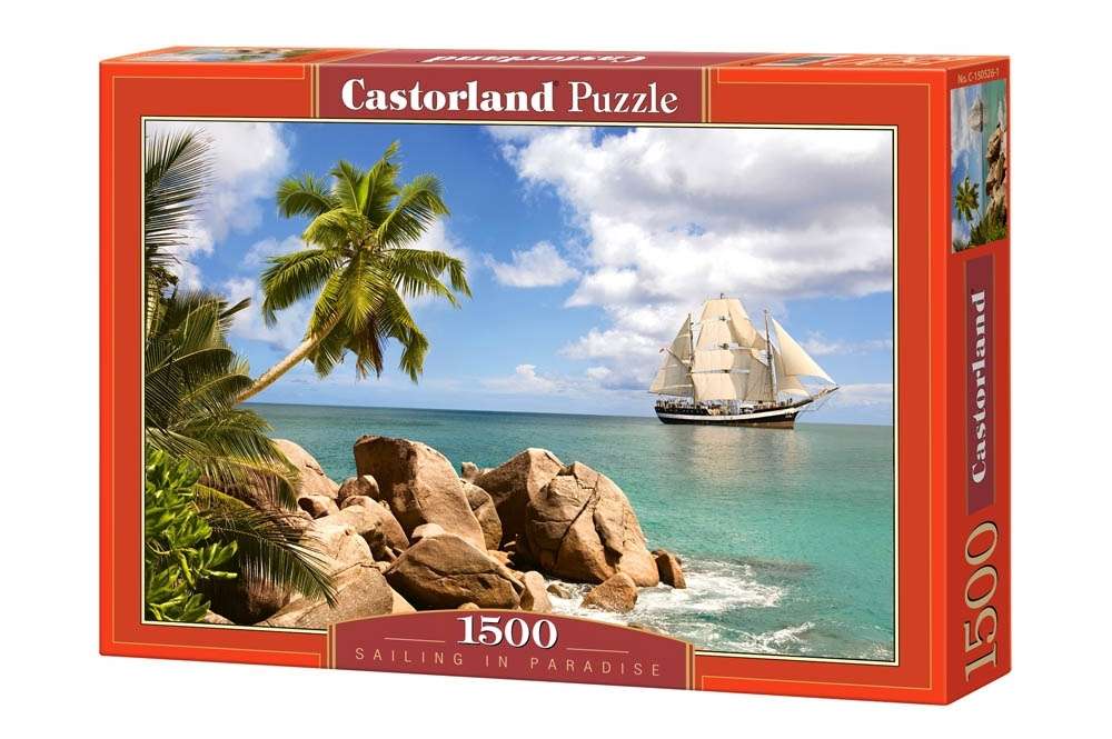 Castorland - Sailing in Paradise - 1500 Teile Puzzle - Nur CHF 19.90! Jetzt kaufen auf fluxed.ch