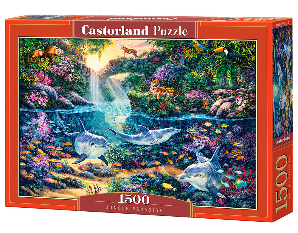 Castorland - Jungle Paradise - 1500 Teile Puzzle - Nur CHF 19.90! Jetzt kaufen auf fluxed.ch