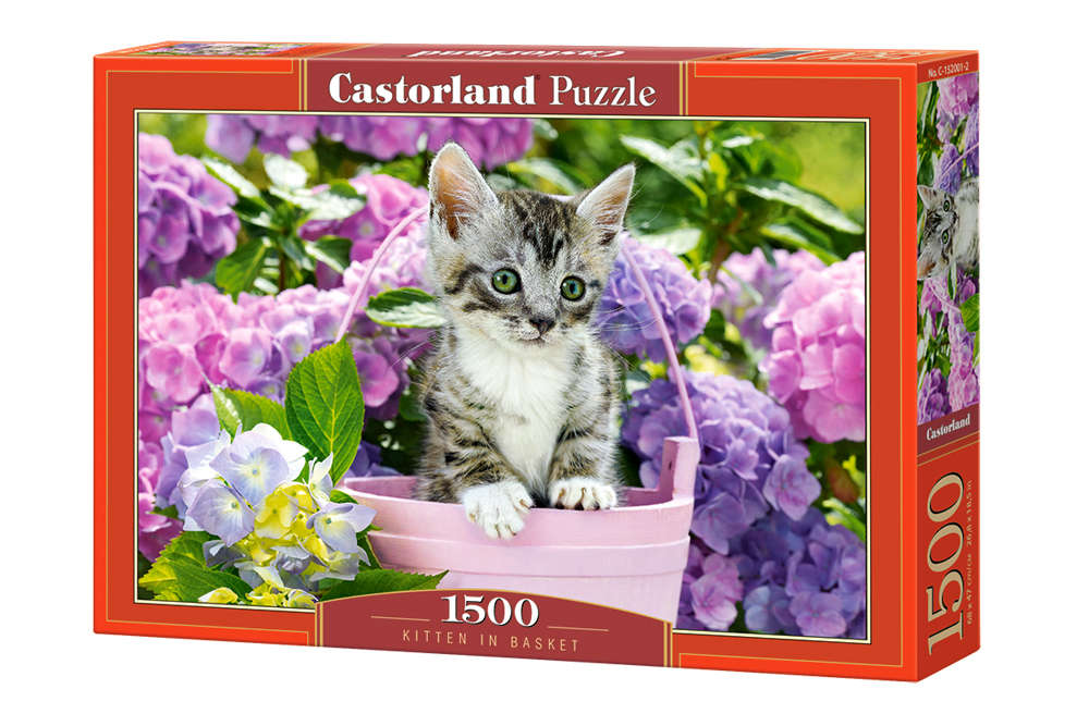 Castorland - Kitten in Basket - 1500 Teile Puzzle - Nur CHF 19.90! Jetzt kaufen auf fluxed.ch