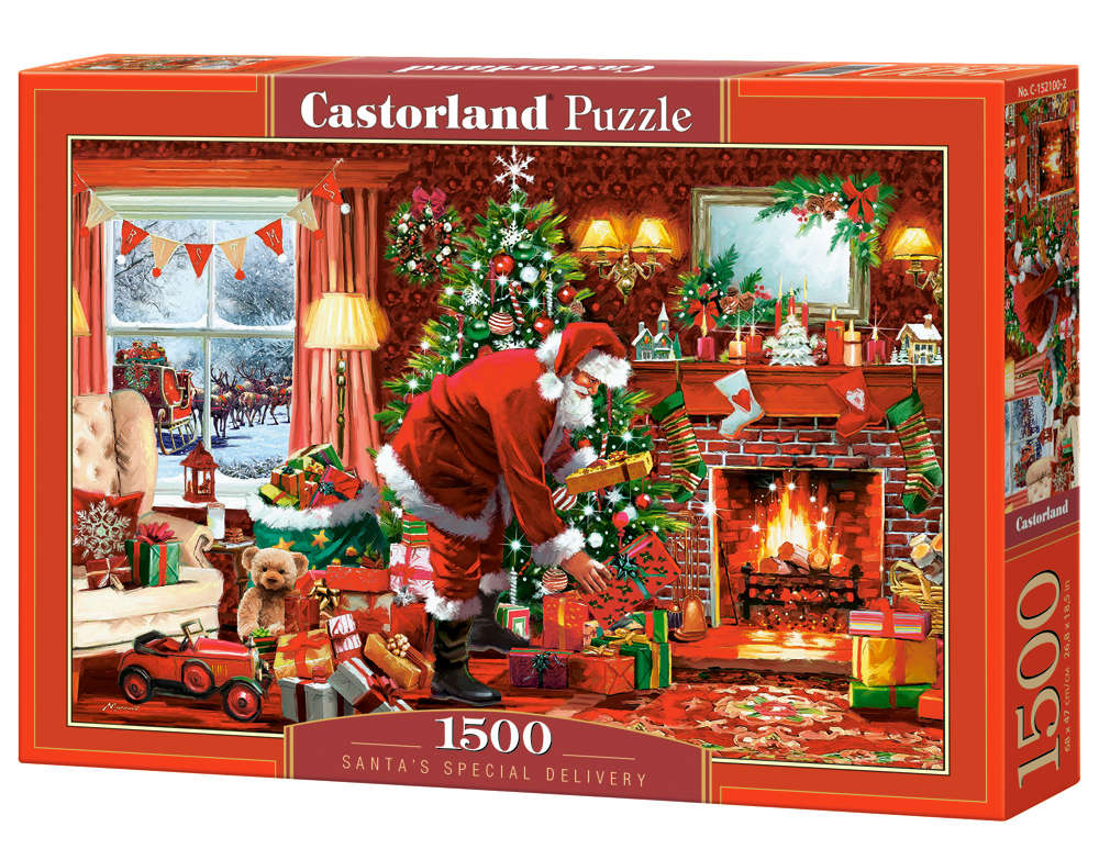 Castorland - Santa`s Special Delivery - 1500 Teile Puzzle - Nur CHF 19.90! Jetzt kaufen auf fluxed.ch