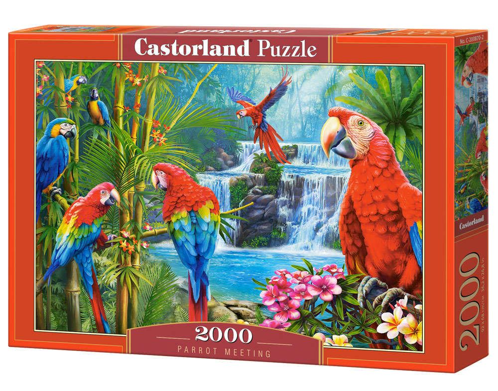 Castorland - Parrot Meeting - 2000 Teile Puzzle - Nur CHF 26.90! Jetzt kaufen auf fluxed.ch