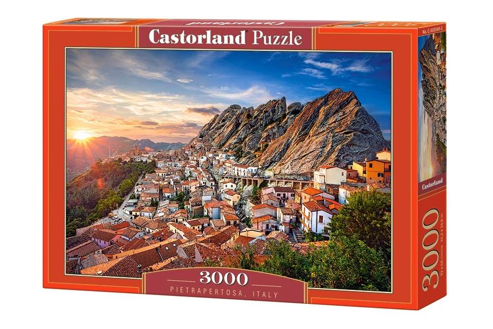 Castorland - Pietrapertosa, Italien - 3000 Teile Puzzle - Nur CHF 29.90! Jetzt kaufen auf fluxed.ch