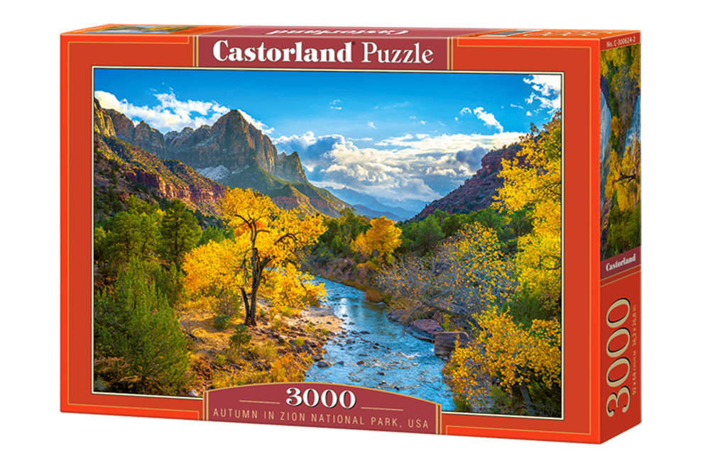 Castorland - Autumn in Zion National Park, USA - 3000 Teile Puzzl - Nur CHF 29.90! Jetzt kaufen auf fluxed.ch