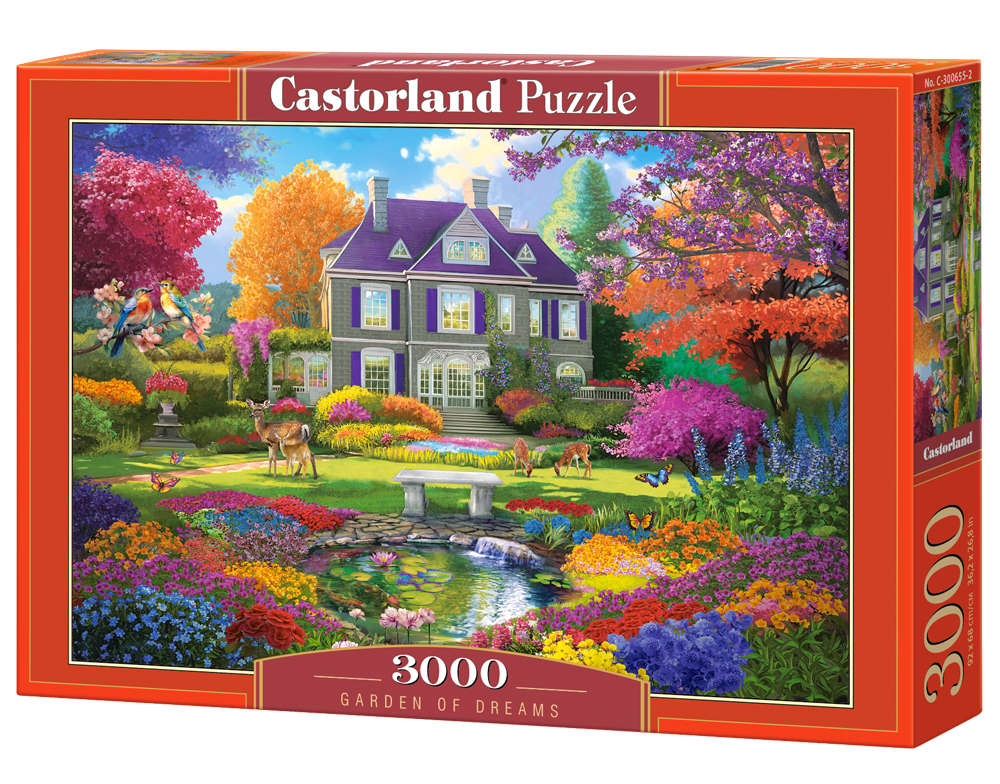 Castorland - Garden of Dreams - 3000 Teile Puzzle - Nur CHF 29.90! Jetzt kaufen auf fluxed.ch